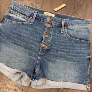 Madewell High Rise Shorts NWOT